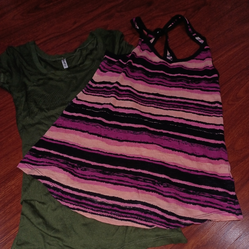 6 For 25 2 shirts super light and comfortable great for this summer heat